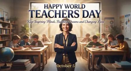 world teachers day wishes for school teacher