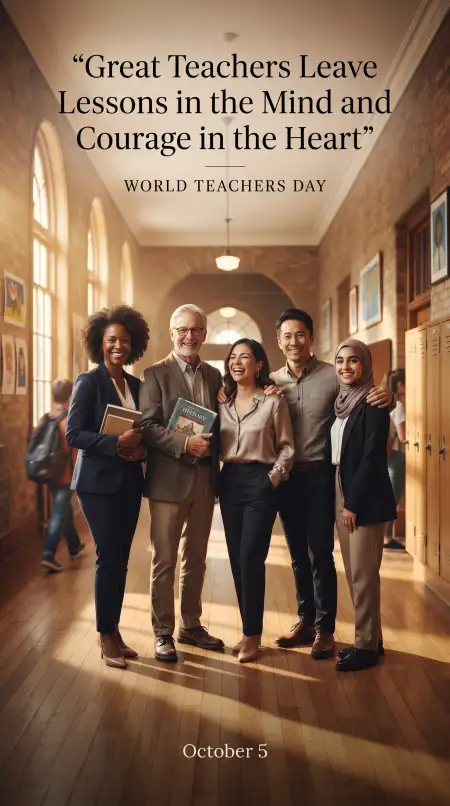 world teachers day wishes for whatsapp 2026 - World Teachers Day 2026