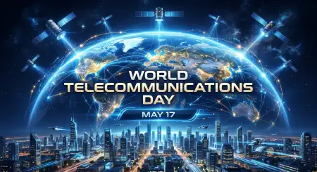 World Telecommunications Day 2026 Broadband Network Wallpaper - Free World Telecommunications Day Download