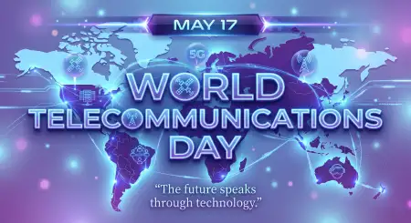 World Telecommunications Day 2026 Digital Future Banner - Free World Telecommunications Day Download