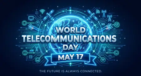 World Telecommunications Day 2026 Future Internet Wallpaper - Free World Telecommunications Day Download