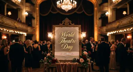 World Theatre Day Creative Ads Design - Free World Theatre Day Download