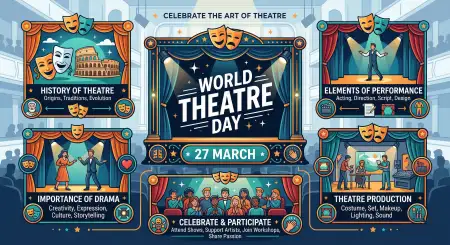 World Theatre Day Creative Marketing Ideas - Free World Theatre Day Download