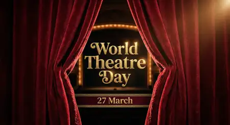 World Theatre Day Poster Background - Free World Theatre Day Download