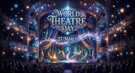 World Theatre Day Poster Png Hd - Free World Theatre Day Download