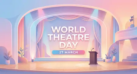 World Theatre Day Speech For Students - Free World Theatre Day Download