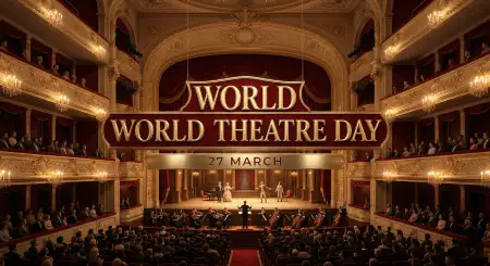 World Theatre Day Viral Images - Free World Theatre Day Download