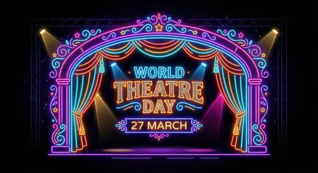 World Theatre Day Whatsapp Status Images - Free World Theatre Day Download