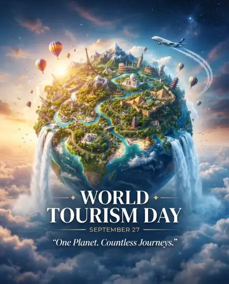 world tourism day 2026 images - World Graphics Day 2026