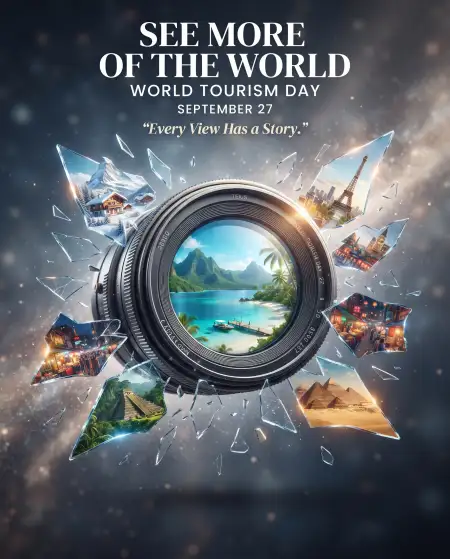 world tourism day creative images 2026 - World Graphics Day 2026