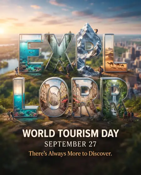 world tourism day explore the world 2026 - World Tourism Day 2026