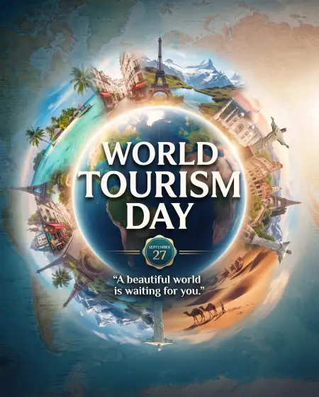 world tourism day logo png 2026 - O Logo