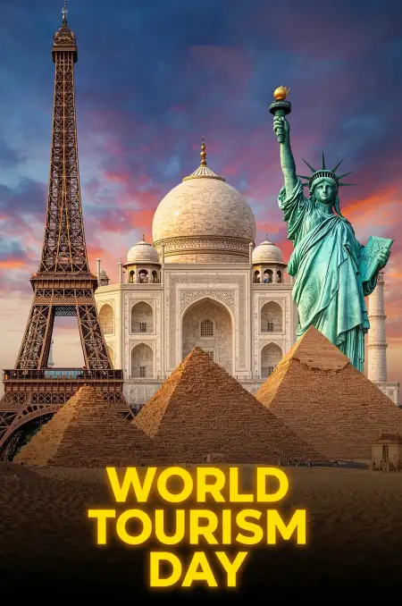 World Tourism Day Social Media Post Ideas - Free World Post Day Download