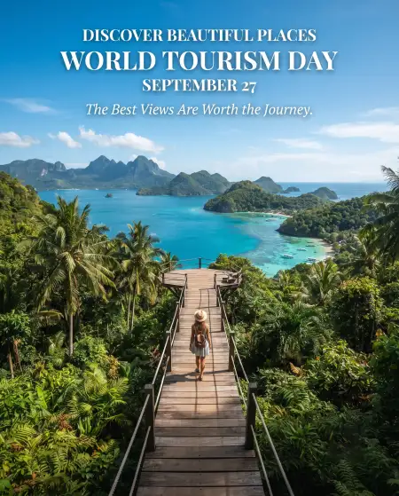 world tourism day text png 2026