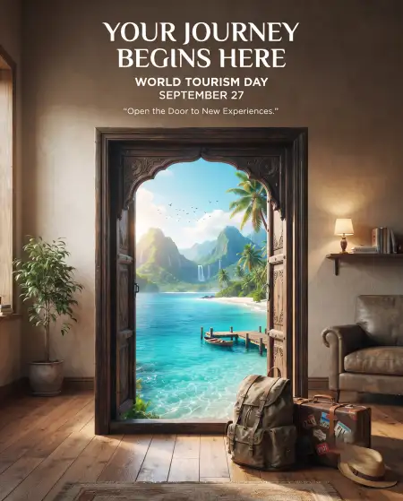world tourism day tourism poster 2026