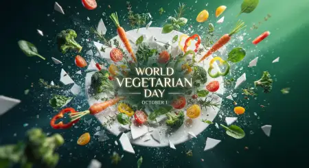 world vegetarian day 2026 design - World Vegetarian Day 2026