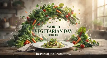 world vegetarian day 2026 short quotes