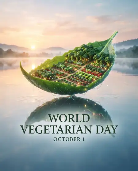 world vegetarian day 2026 text png