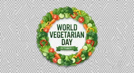 world vegetarian day 2026 transparent png