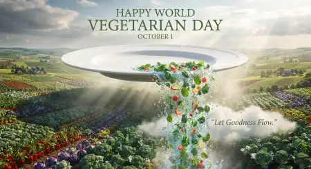 world vegetarian day 2026 wishes images free download - World Water Day 2026