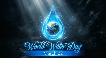 World Water Day Digital Art 2026 - Free World Water Day 2026 Download