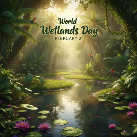 World Wetlands Day Creative Background - Free World Wetlands Day Download