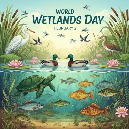 World Wetlands Day Drawing Competition - Free World Wetlands Day Download