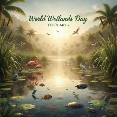 World Wetlands Day Hd Background - Free World Wetlands Day Download