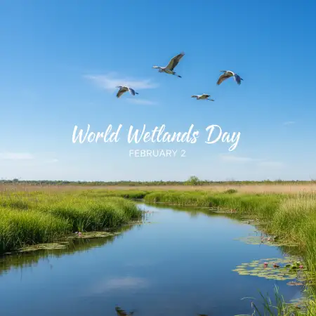 World Wetlands Day Whatsapp Status - Free World Wetlands Day Download
