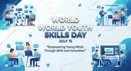 World Youth Skills Day 2026 Ai Generated Banner - Free World Youth Skills Day 2026 Banner Download