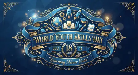 World Youth Skills Day 2026 Blog Banner - Free World Youth Skills Day 2026 Banner Download