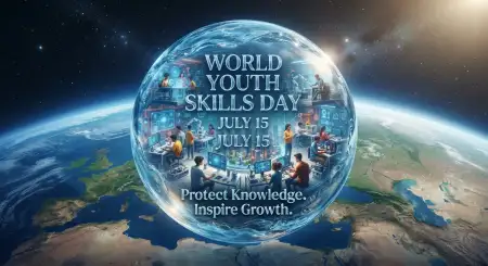 World Youth Skills Day 2026 Career Growth Banner - Free World Youth Skills Day 2026 Banner Download