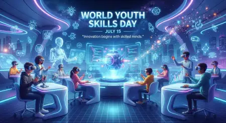 World Youth Skills Day 2026 Celebration Poster - Free World Youth Skills Day 2026 Poster Download