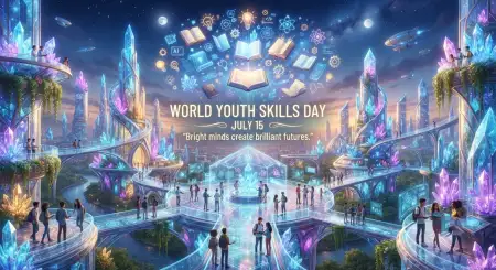 World Youth Skills Day 2026 Editable Social Media Post - Free World Youth Skills Day 2026 Poster Download