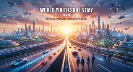 World Youth Skills Day 2026 Flyer And Poster - Free World Youth Skills Day 2026 Poster Download