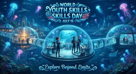 World Youth Skills Day 2026 Hd Banner - Free World Youth Skills Day 2026 Banner Download