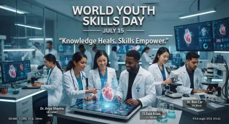 World Youth Skills Day 2026 Header Banner - Free World Youth Skills Day 2026 Banner Download