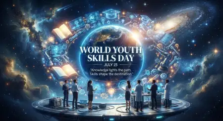 World Youth Skills Day 2026 High Resolution Poster - Free World Youth Skills Day 2026 Poster Download