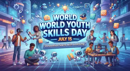 World Youth Skills Day 2026 Innovation Banner - Free World Youth Skills Day 2026 Banner Download
