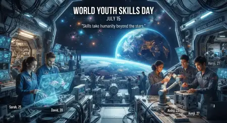 World Youth Skills Day 2026 Instagram Post - Free World Youth Skills Day 2026 Poster Download