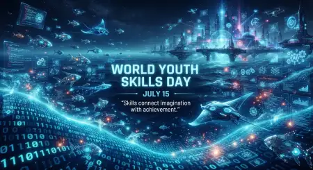 World Youth Skills Day 2026 Linkedin Banner - Free World Youth Skills Day 2026 Poster Download