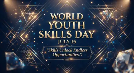 World Youth Skills Day 2026 Opportunity Banner - Free World Youth Skills Day 2026 Banner Download