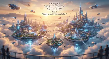 World Youth Skills Day 2026 Premium Social Media Artwork - Free World Youth Skills Day 2026 Poster Download