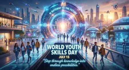 World Youth Skills Day 2026 Professional Poster - Free World Youth Skills Day 2026 Poster Download