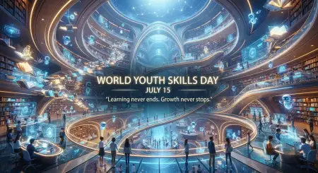 World Youth Skills Day 2026 Seminar Poster - Free World Youth Skills Day 2026 Poster Download