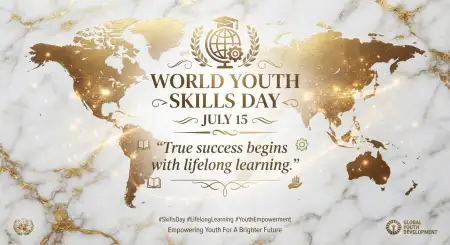 World Youth Skills Day 2026 Social Media Banner - Free World Youth Skills Day 2026 Poster Download