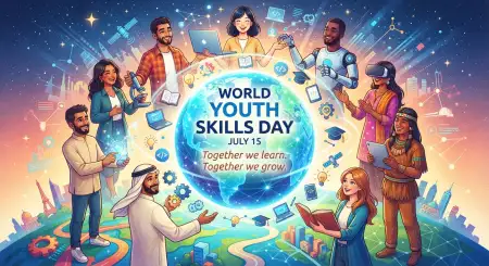World Youth Skills Day 2026 Social Media Campaign Design - Free World Youth Skills Day 2026 Poster Download