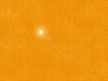 Yellow Color Background Orange & White Color Lighting Effect - Orange Color Background