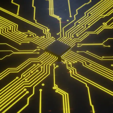 Free Yellow Modern Tecnology Abstract YouTube Thumbnail Background Background Download