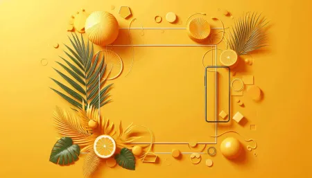 Yellow Orange Background For Instagram Stories And Posts - Free Background Download